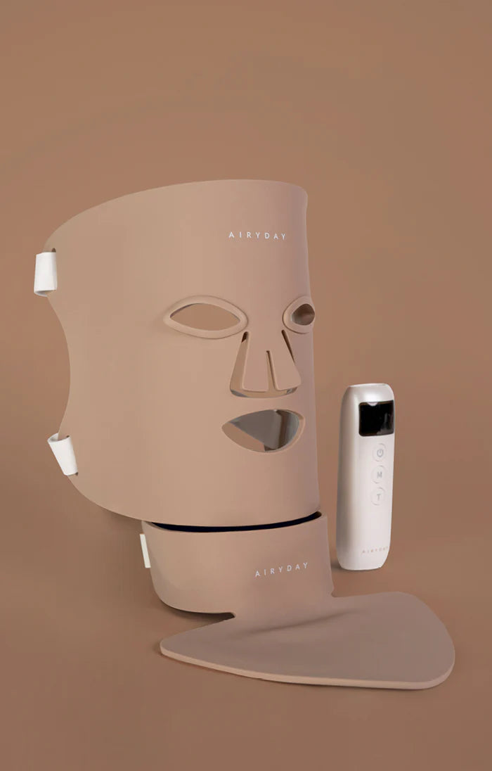 Bright On LED Mask for Face & Neck + Free Tote Bags Xmas Deal