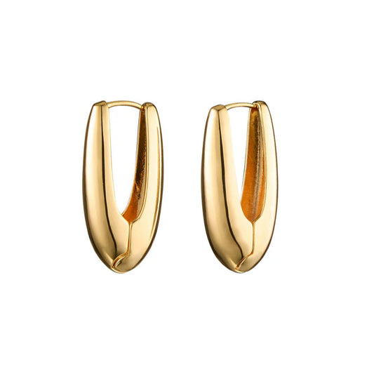 DUNA EARRINGS, 14KT Gold Plated