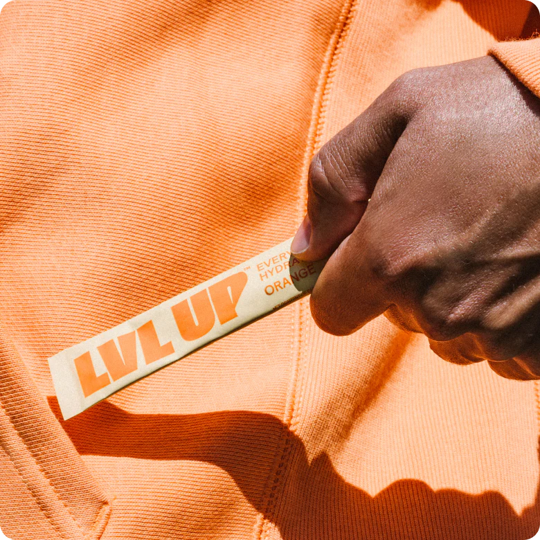 Orange Oral Powder Sticks