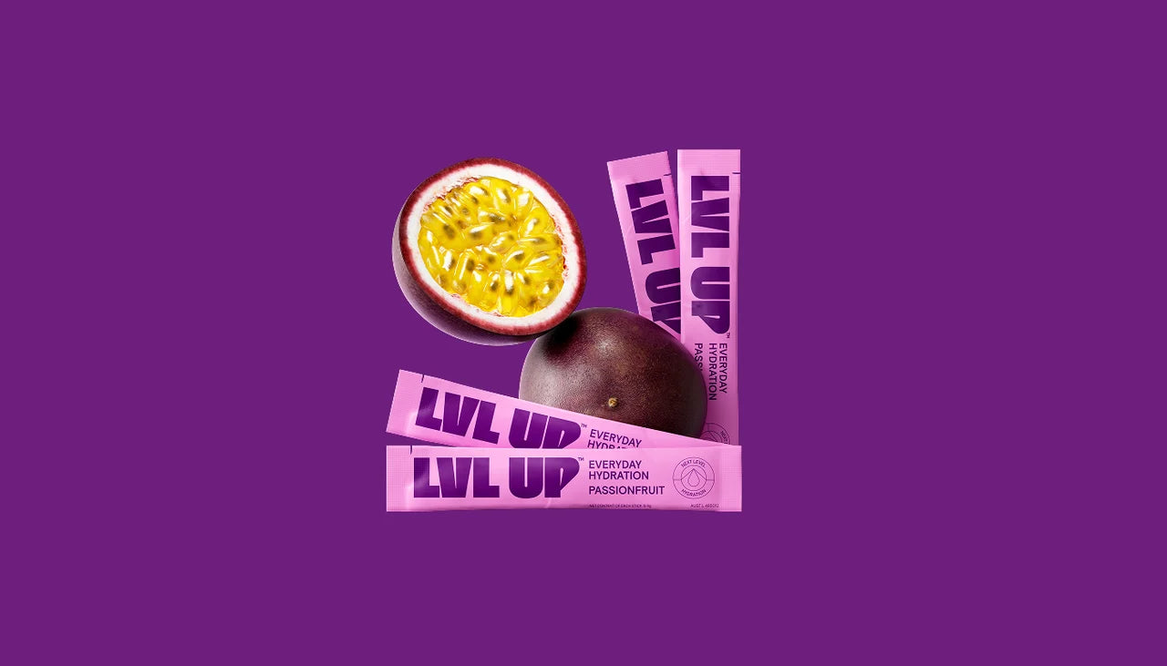 LVL UP HYDRATION SACHETS PASSIONFRUIT