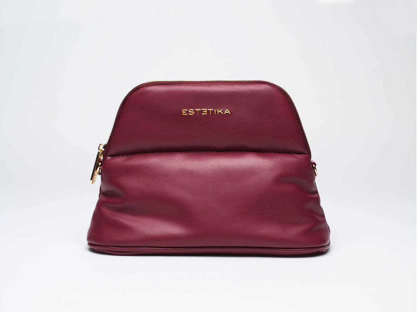 BURGUNDY MINEE COSMETIC POUCH