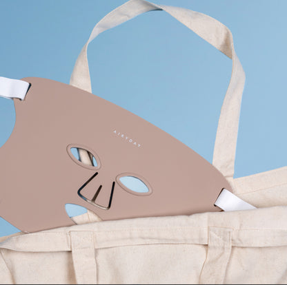Bright On LED Mask for Face & Neck + Free Tote Bags Xmas Deal