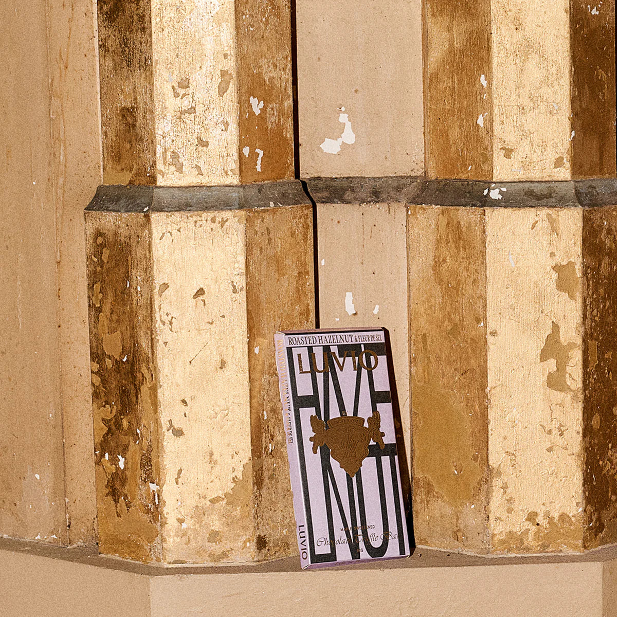 Luvio Roasted Hazelnut Block