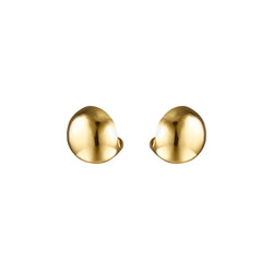 Pallina Studs , Polished Gold Plating