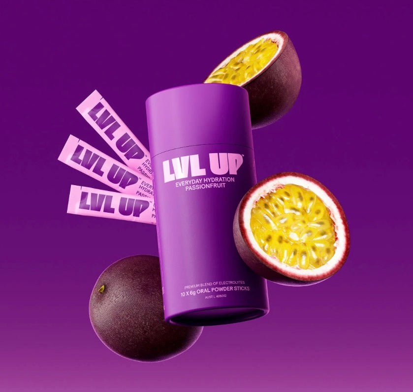 LVL UP HYDRATION SACHETS PASSIONFRUIT