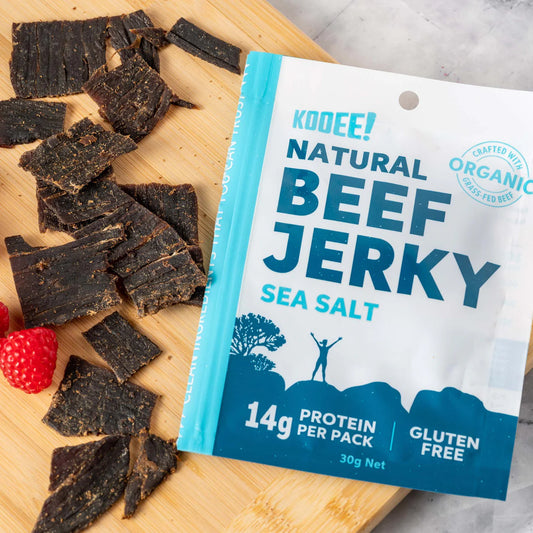 Kooee Sea Salt Beef Jerky 30g