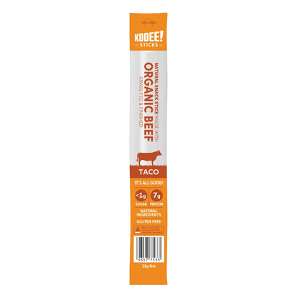 Kooee TACO Organic Beef Sticks
