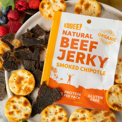 Kooee Smoked Chipotle Beef Jerky 30g