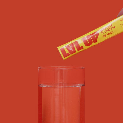 Orange Oral Powder Sticks