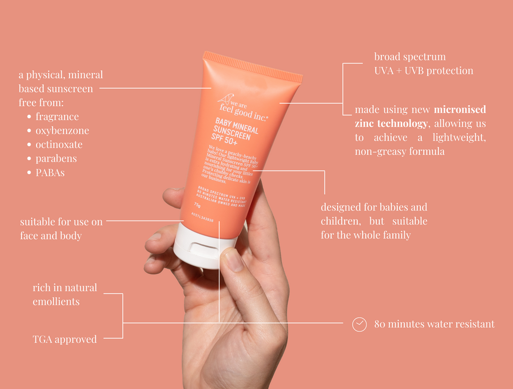 Sensitive Mineral (Baby) 75ml Sunscreen SPF 50+