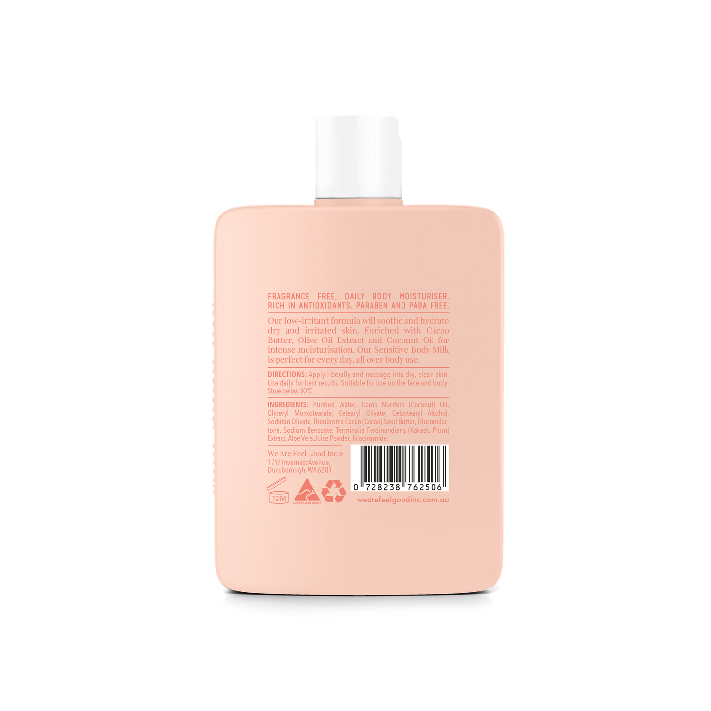 Sensitive Body Milk 200ml