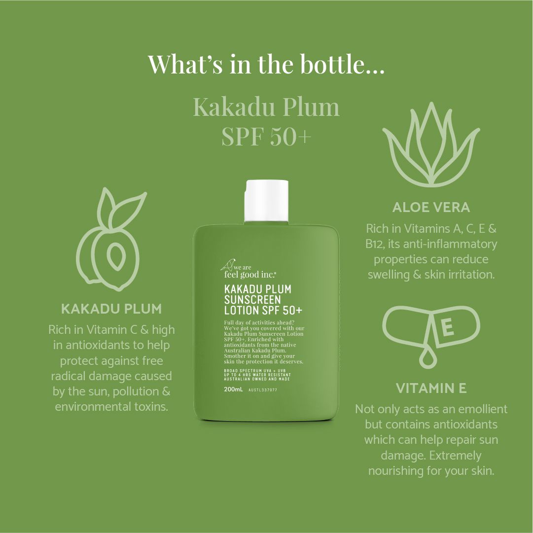 Kakadu Plum Sunscreen SPF 50+ (200ml)