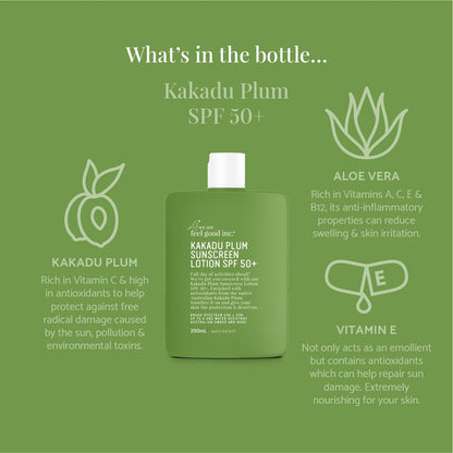 Kakadu Plum Sunscreen SPF 50+ (200ml)